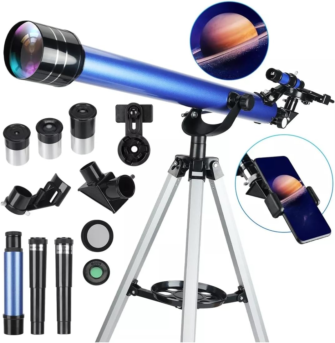 Cercatore A Punto Rosso Per Telescopi - Mirino Con Regolazione Luminosità E 4 Staffe, Compatibile Con La Maggior Parte Dei Modelli