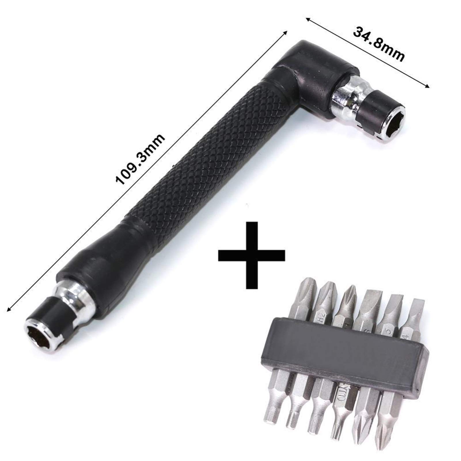 Zkenyao-Router Bit Electronics Drill Screwdriver Bit Holder Hex Shank Extension Snake Bit Hand Tool, 13 PCS, Use Safety Reliable