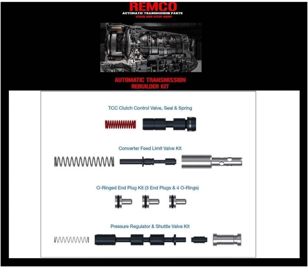 8L90 8L45 O-Ringed Shuttle Valve Kit | Sonnax - Foto 8