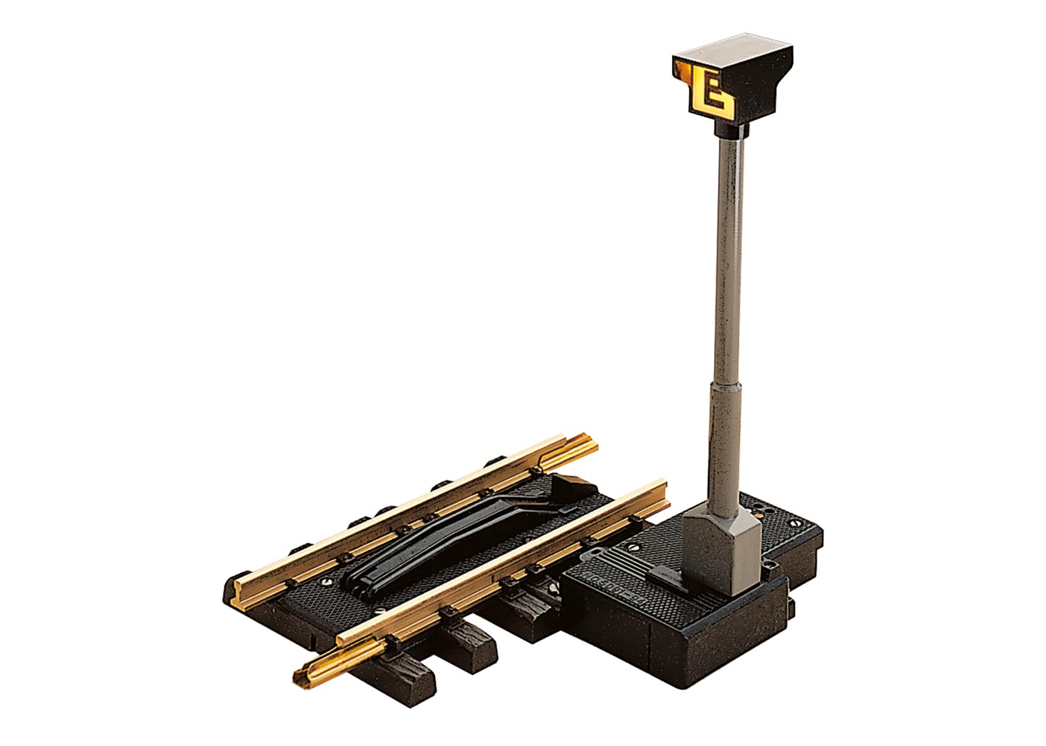 LGB 10560 - Elektrisches Entkupplungsgleis Länge 150 mm, Gleiserweiterung für Gartenbahn, Gleismaterial, Zubehör, Spur G, Maßstab 1:22,5