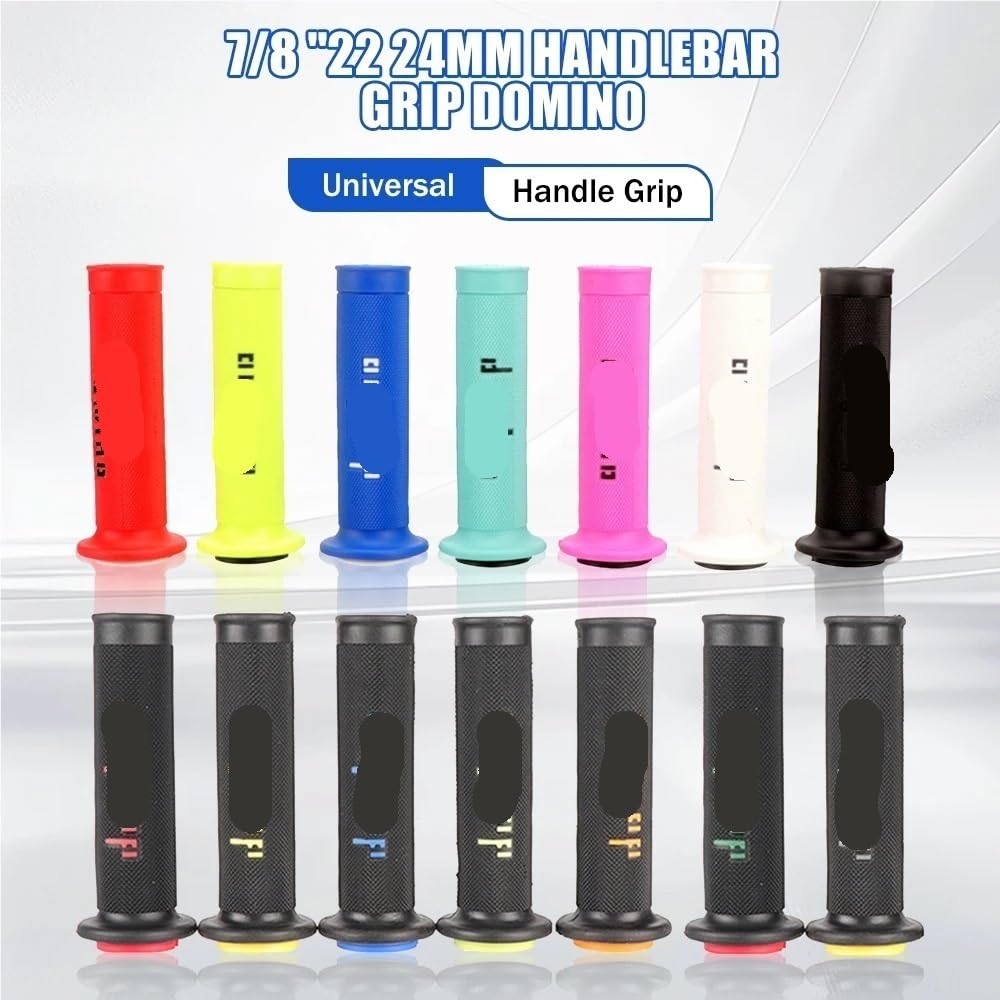 Manopole moto 7/8 "22mm Dirt Pit Bike Motocross Manubrio Impugnatura in gomma Mani freno