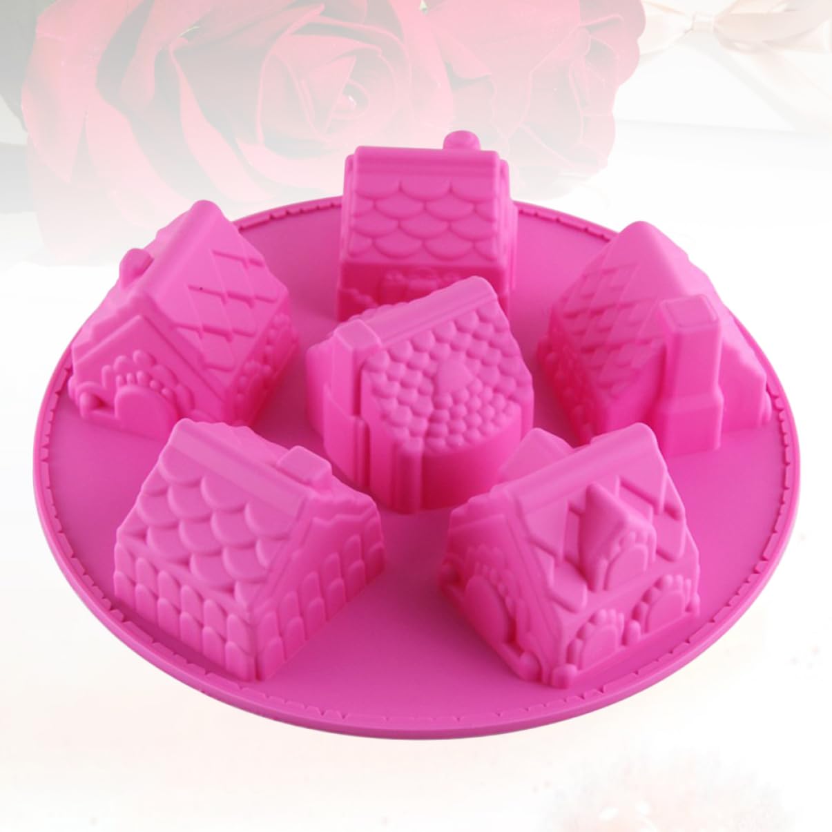 TOPBATHY 3pezzi Silicone Per e Cioccolatini Antiadherente e Flessibile Per Mano Colore Casual