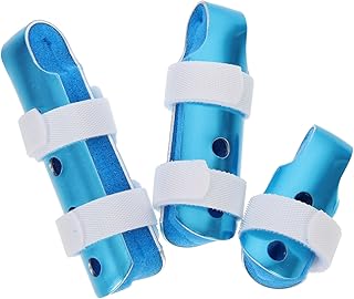 3pcs Lightweight Finger Splints Crooked Finger Straightener Brace for Trigger Pinky Splint