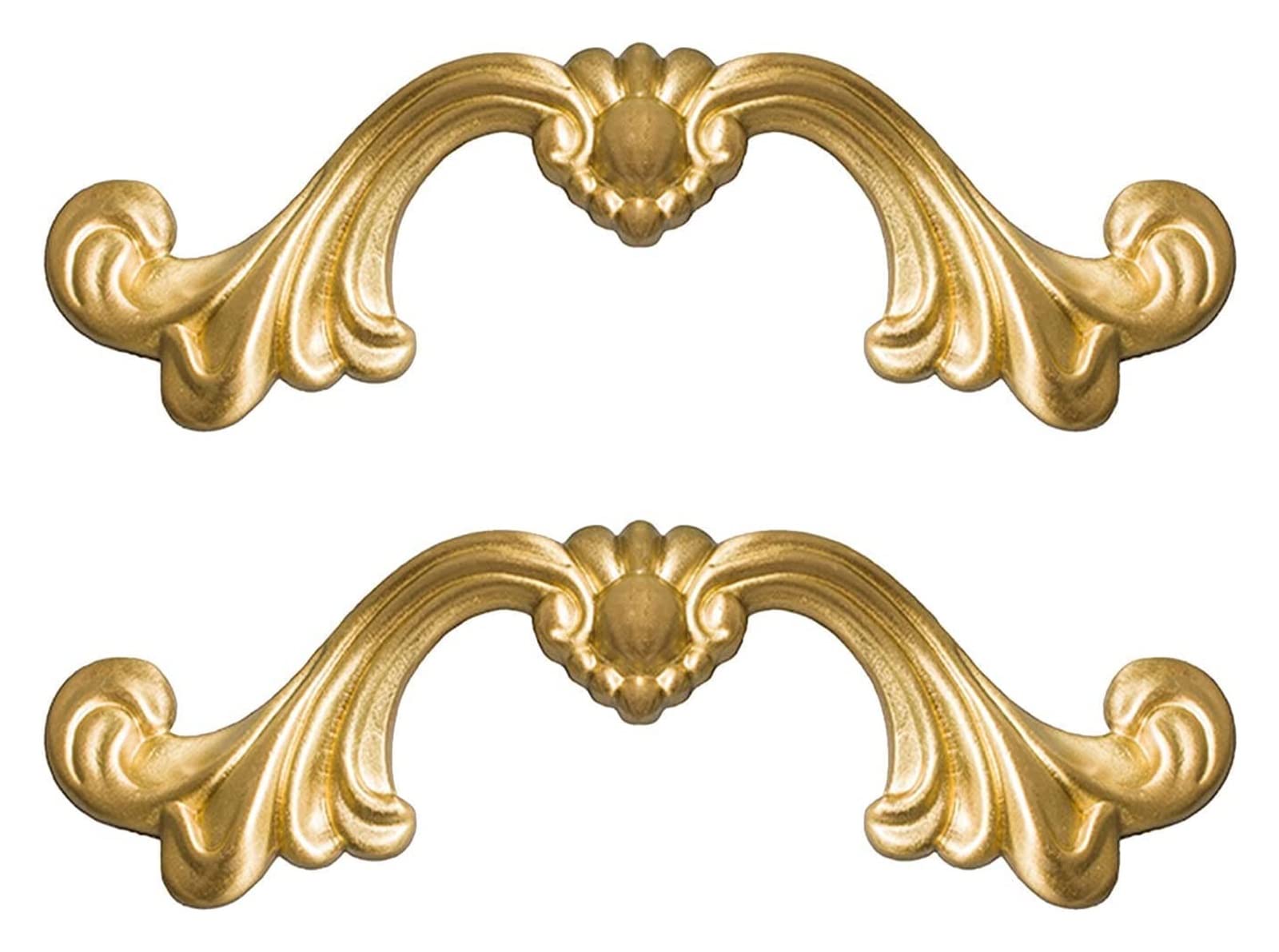 Boutons de porte de placard en or vintage et cuivre traditionnel