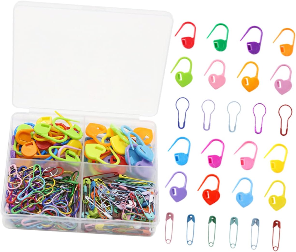 STOBOK 3sets Practical Stitching Markers for DIY Knitting Crocheting Hat Scarf Glove Markers