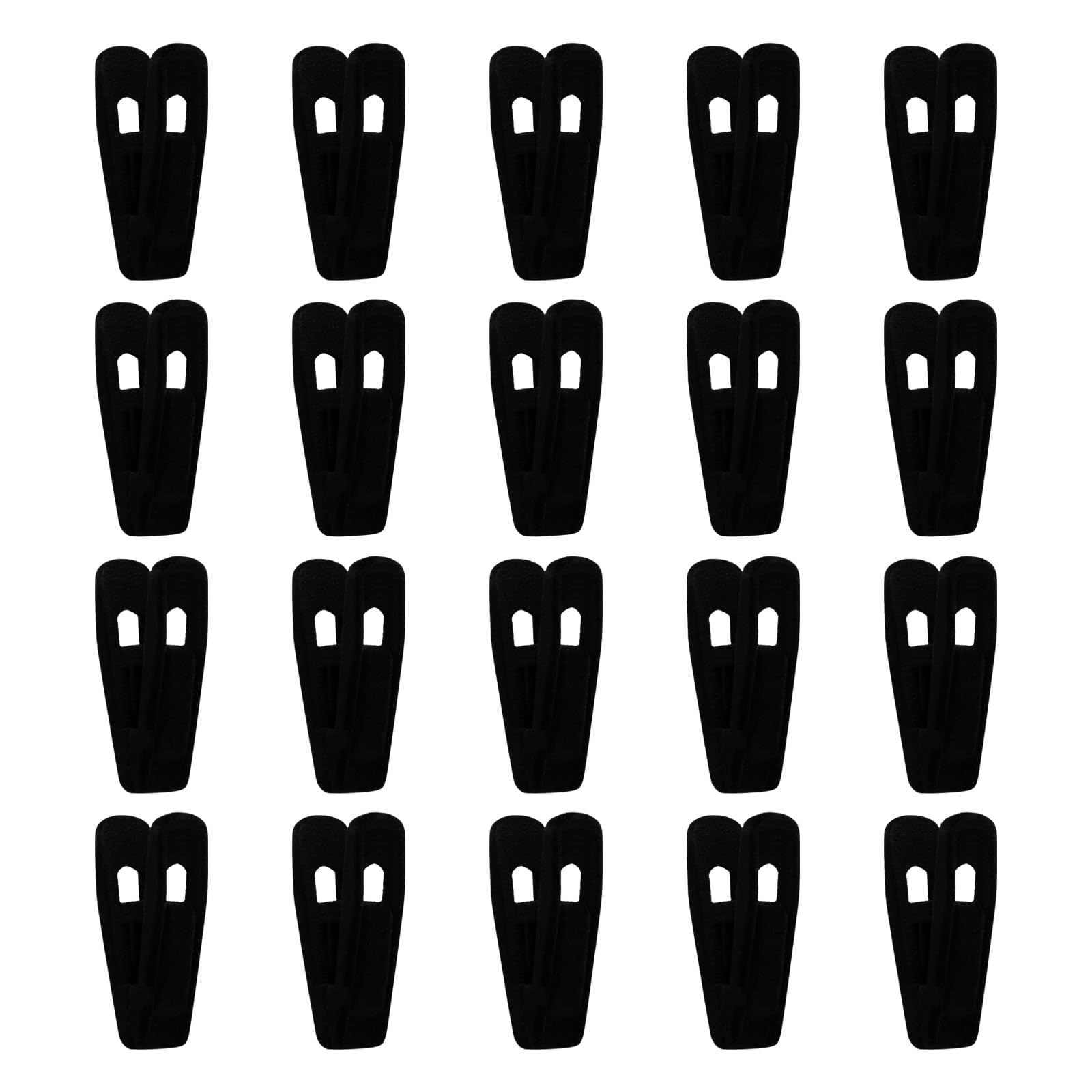 20PCS MultiPurpose Coated Hanger Clip for Sewing Tasks and Home Use Garment for Creative Clothes Use Slipproof Garment Travel Clothes