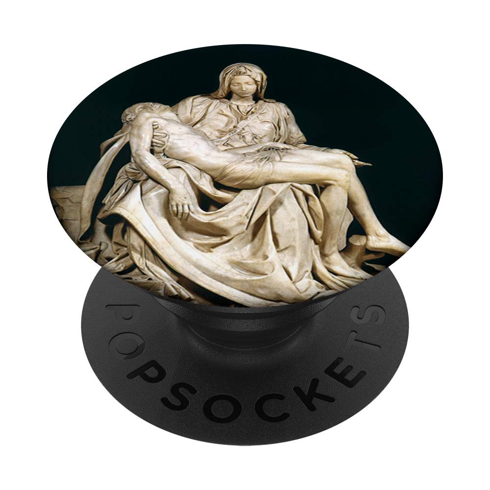 Pieta Michelangelo Buonarroti Painting Art Pop Grip Socket PopSockets PopGrip: Swappable Grip for Phones & Tablets