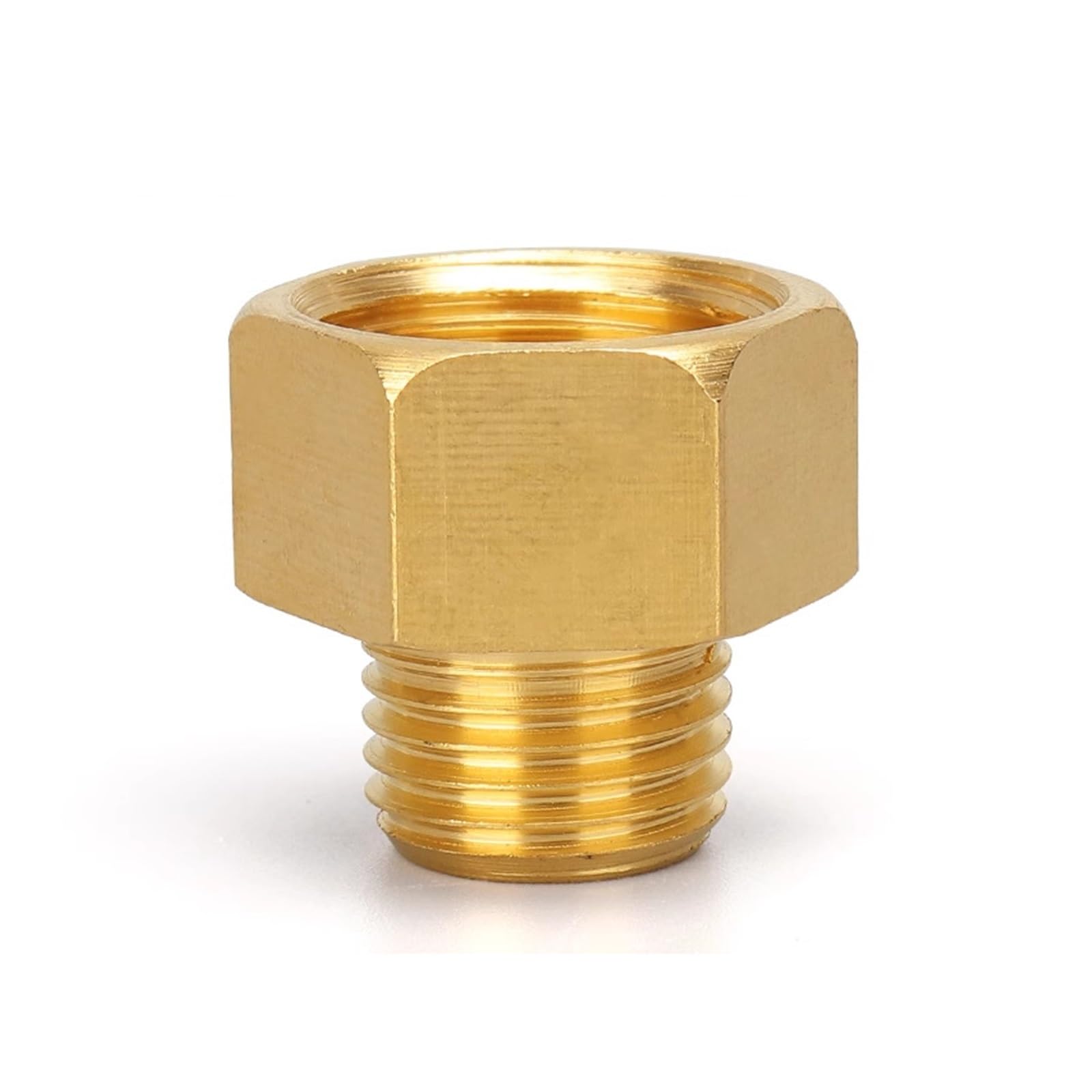 70 pz 1/8 "1/4" 3/8 "1/2" 3/4 "1" BSP Femmina A Maschio Filettatura In Ottone Raccordo Adattatore Accoppiatore Connettore riduttore