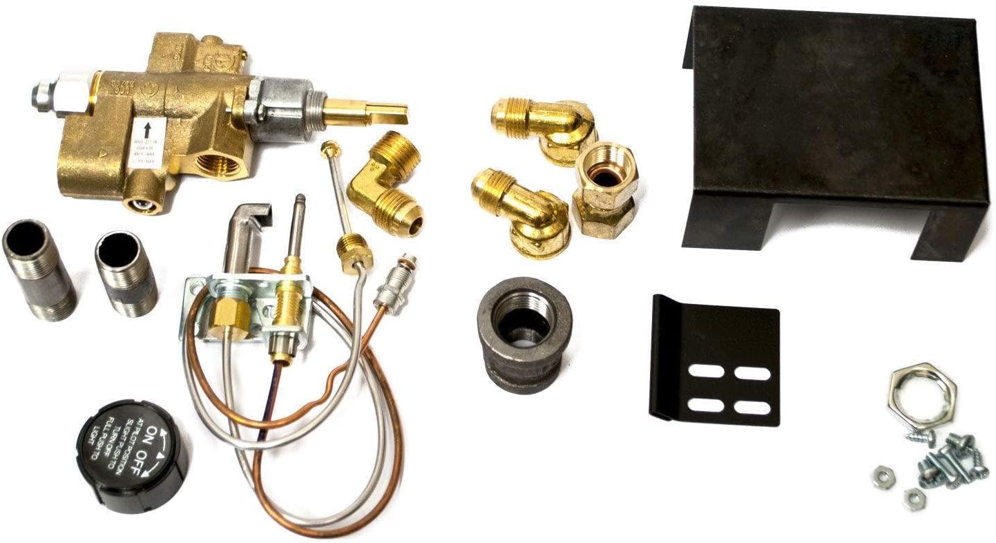 Copreci Low Profile Safety Pilot Kit with 1.5-Inch Swivel Quick Connect (91PKNQM), Natural Gas