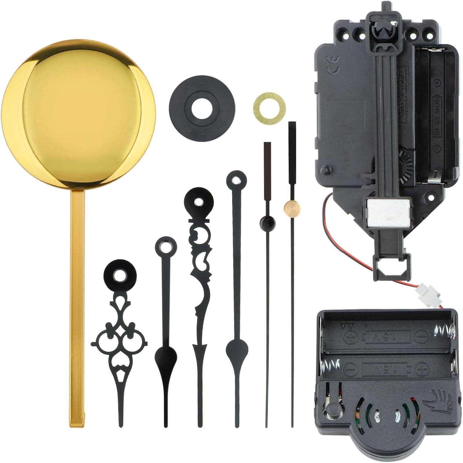 Reloj de péndulo de pared con mecanismo de melodía de campanilla Reloj de péndulo de pared con mecanismo de melodía de campanilla