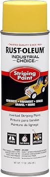 Rustoleum Paint Inverted Striping Paint Yel