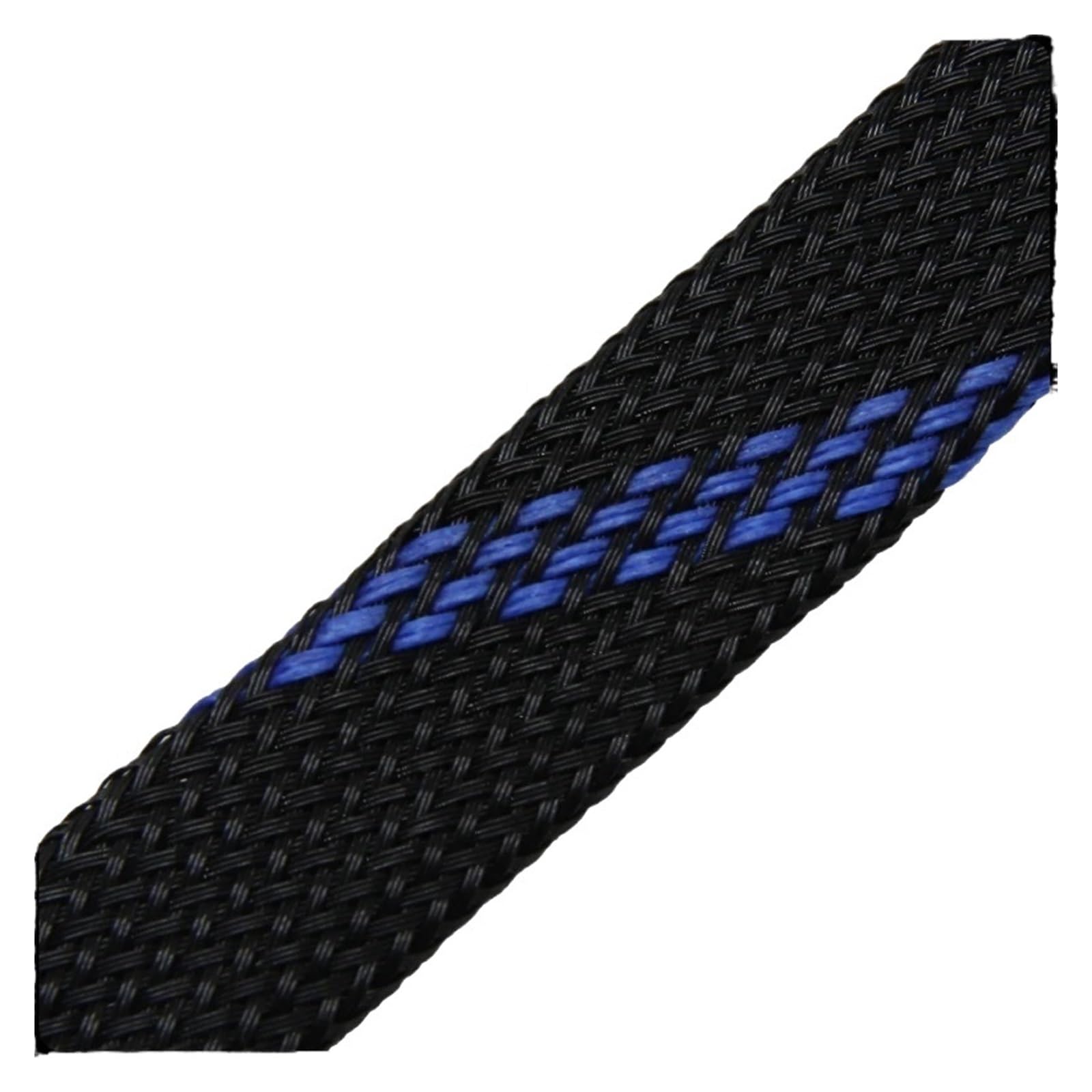 Dehnbare geflochtene Kabelschläuche, Geflochtener Kabelschlauch for Haustiere, 10 mm Durchmesser, mehrfarbig, 1–10 m(Black Blue,10MM-10 METERS)