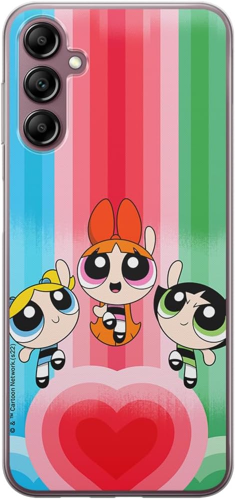 ERT GROUP mobile phone case for Samsung A14 4G/5G original and officially Licensed The Powerpuff Girls pattern 036 optimally adapted to The shape of The mobile phone, case made of TPU ERT GROUP mobile phone case for Samsung A14 4G/5G original and officially Licensed The Powerpuff Girls pattern 036 optimally adapted to The shape of The mobile phone, case made of TPU
