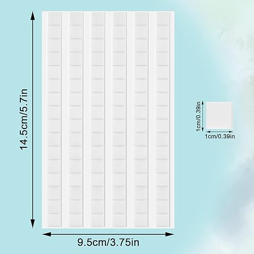 Miniatura 2 de JULBEAR 288 masillas para póster, masilla adhesiva extraíble, masilla de montaje de tachuelas para pósteres para colgar de forma segura en la pared,