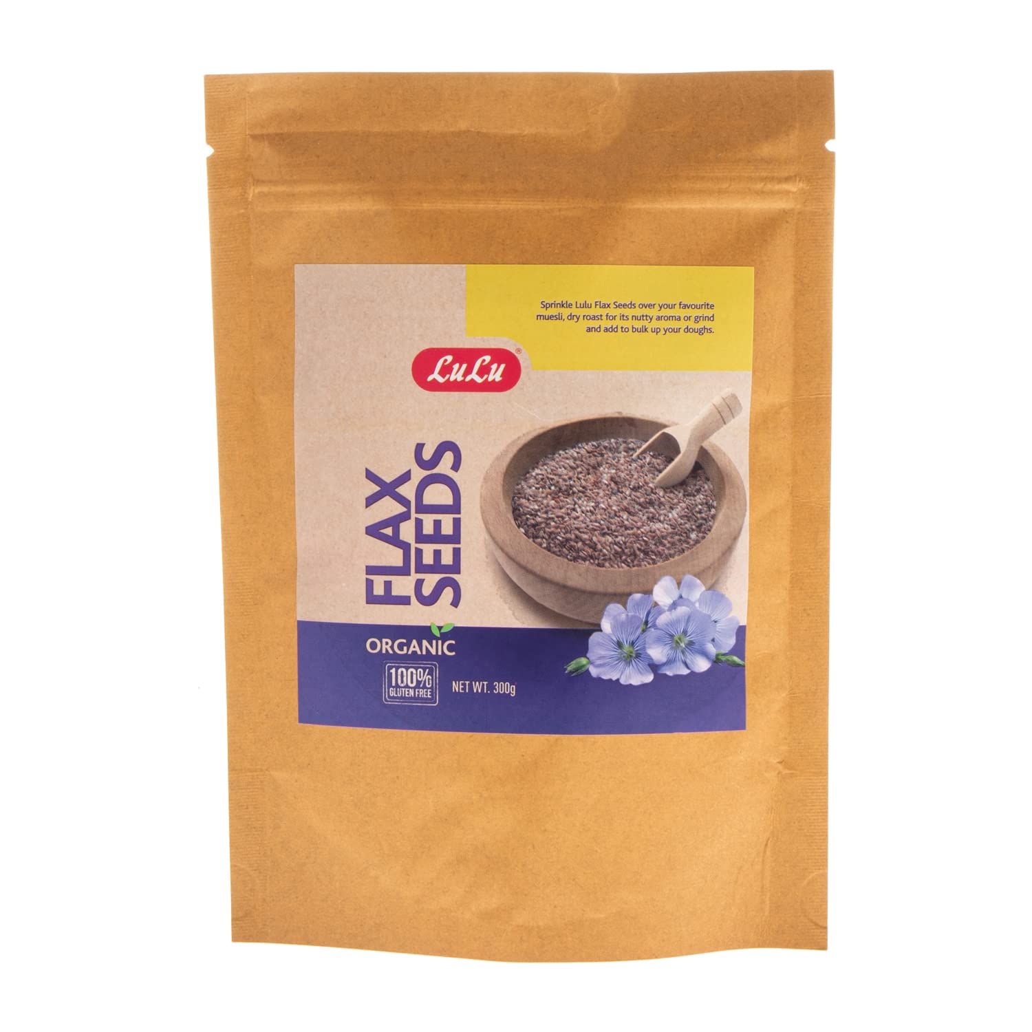 LuLu Organic Flax Seeds 300g