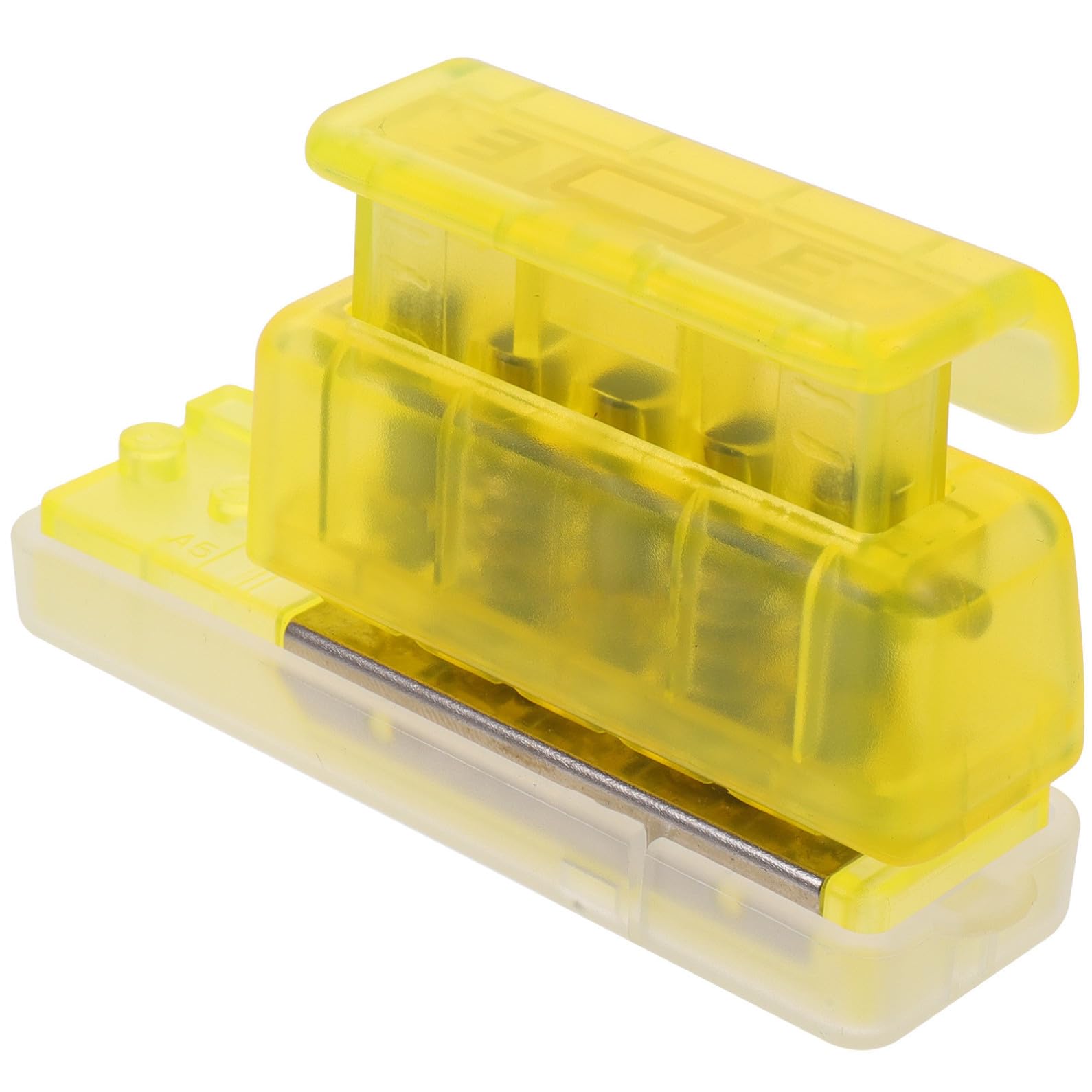 LALAFINA 4pezzi Punzonatrice Per Carta Trasparente Con Manico Ergonomico Perfetta Per Progetti Creativi e Rilegature Di Documenti Strumento Versatile Per Ufficio e Scuola