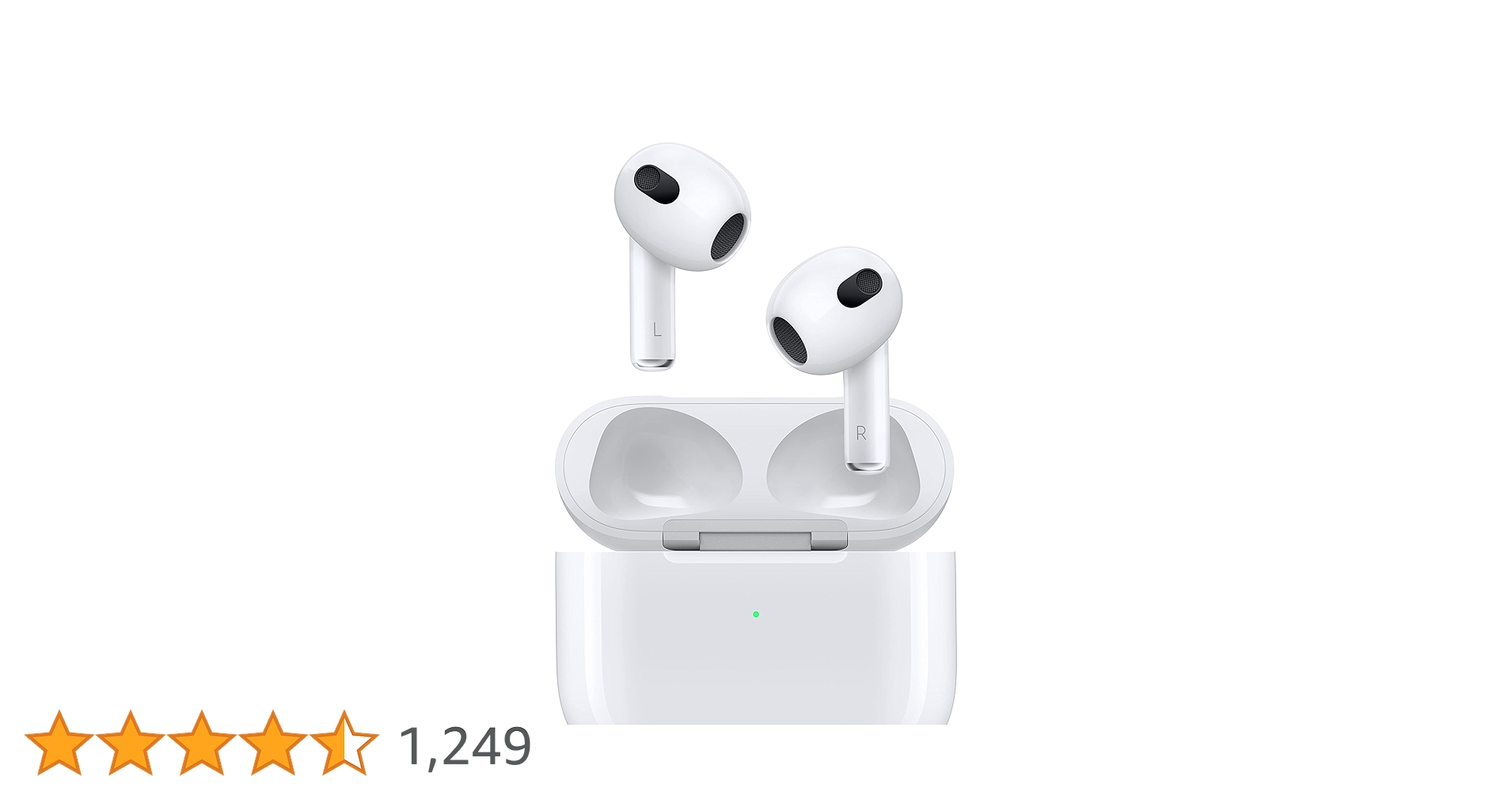 Apple AirPods 第3世代 本体 充電ケース付き MagSafe充電ケース付きAirPods（第3世代）[整備済製品] - Apple