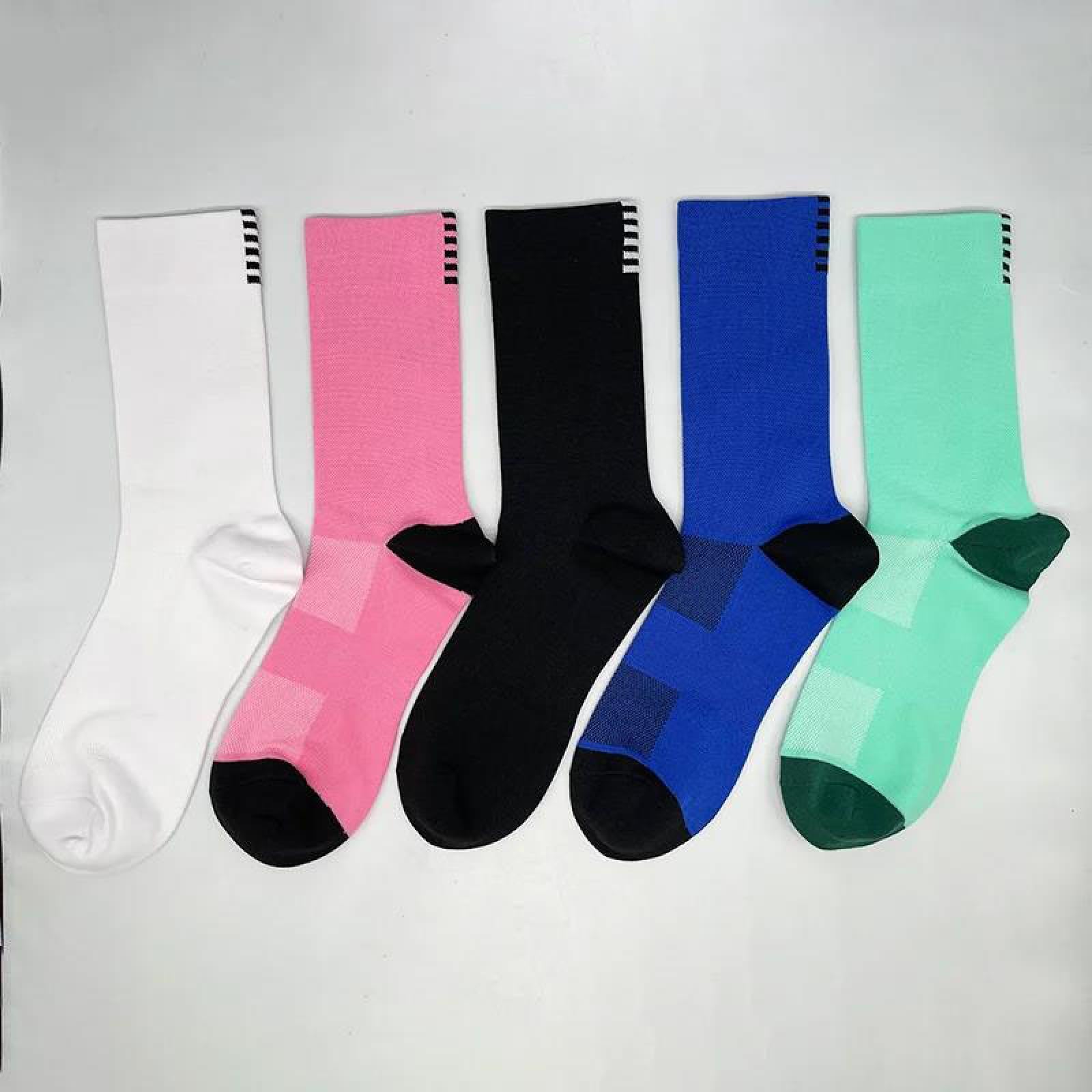Chaussettes Sport Homme Femme Velo Route Confortable Soft Touch 4 Paires