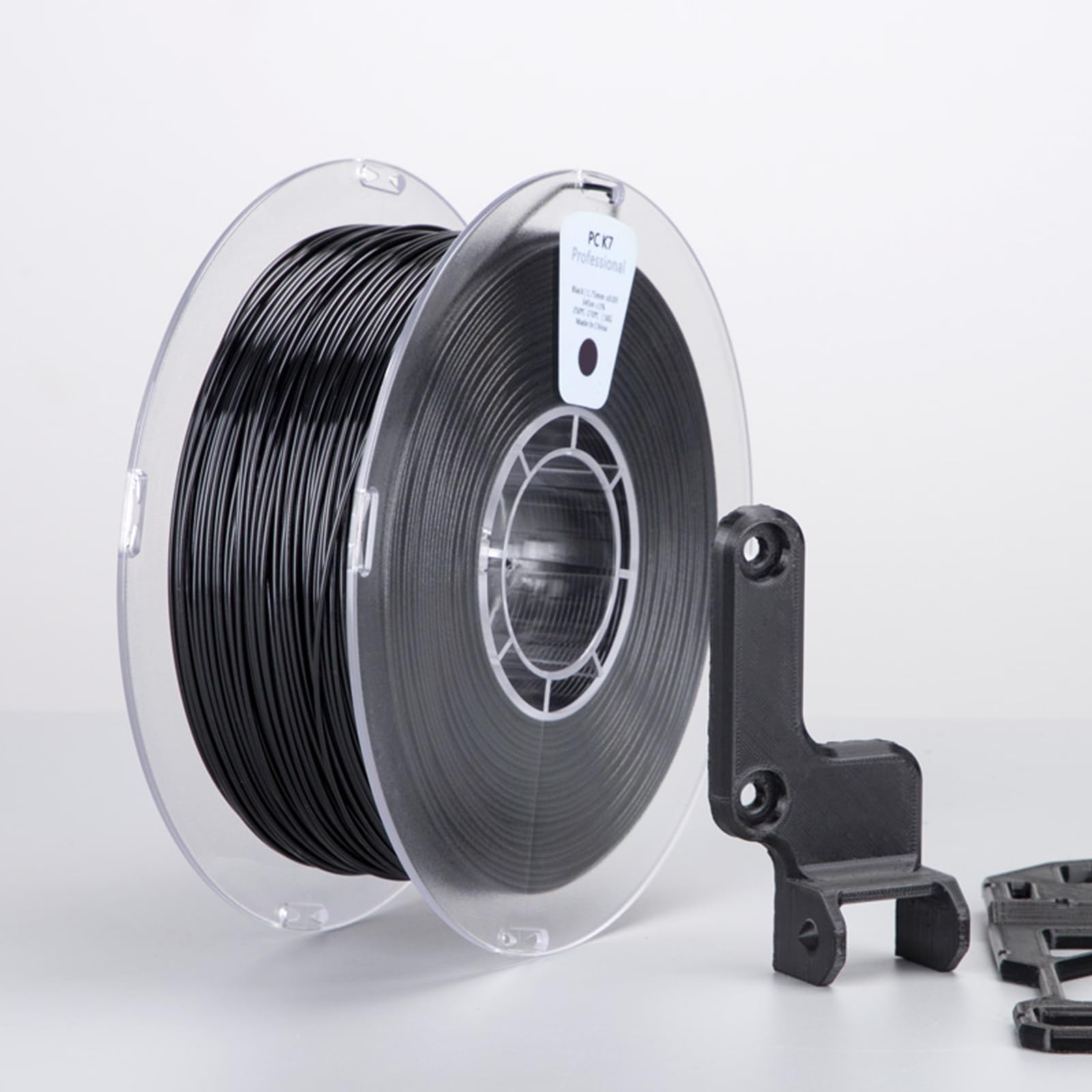 PC-Filament, 1,75 mm, weiße 1-kg-Spule, Festigkeit und geringer Verzug