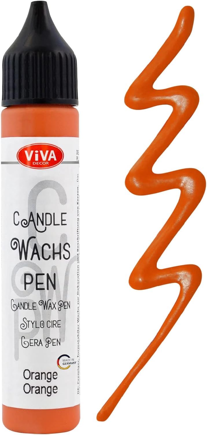 Viva Decor Orange Wax Pen - 25 Ml
