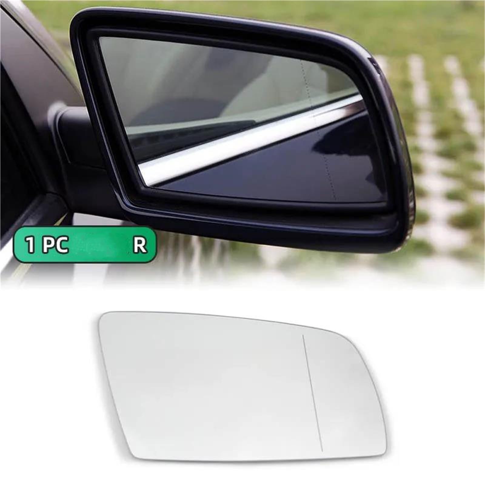 Espejos Retrovisores Laterales Para Serie 5 E60 E61 2003-2008 Lentes De Espejo Retrovisor Piezas De Lentes De Espejo Retrovisor Cristal de retrovisor lateral(Izquierda y derecha)