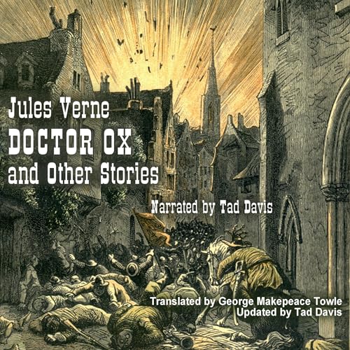 Diseño de la portada del título Doctor Ox and Other Stories