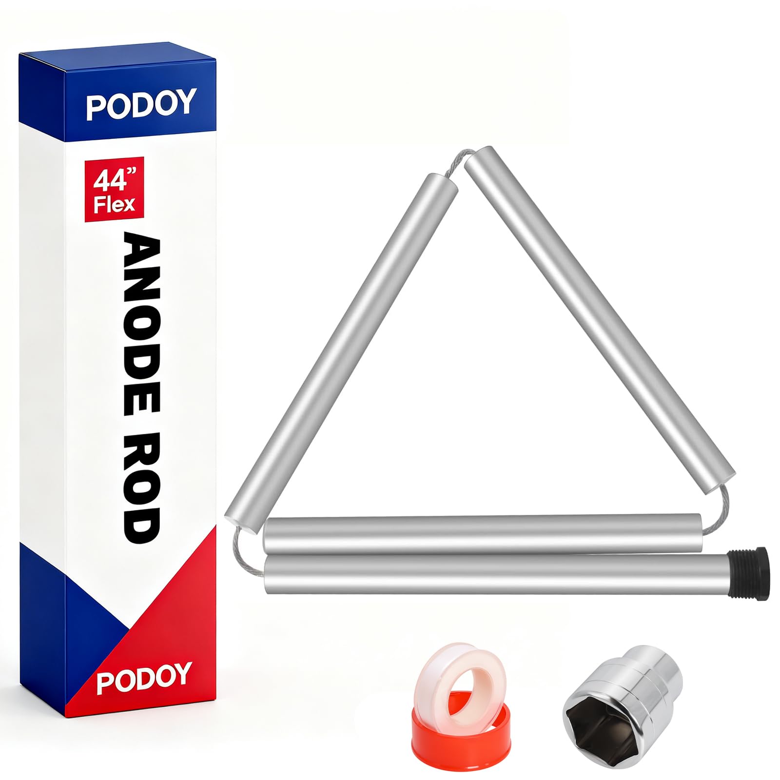 Podoy Flexible Magnesium Anode Rod
