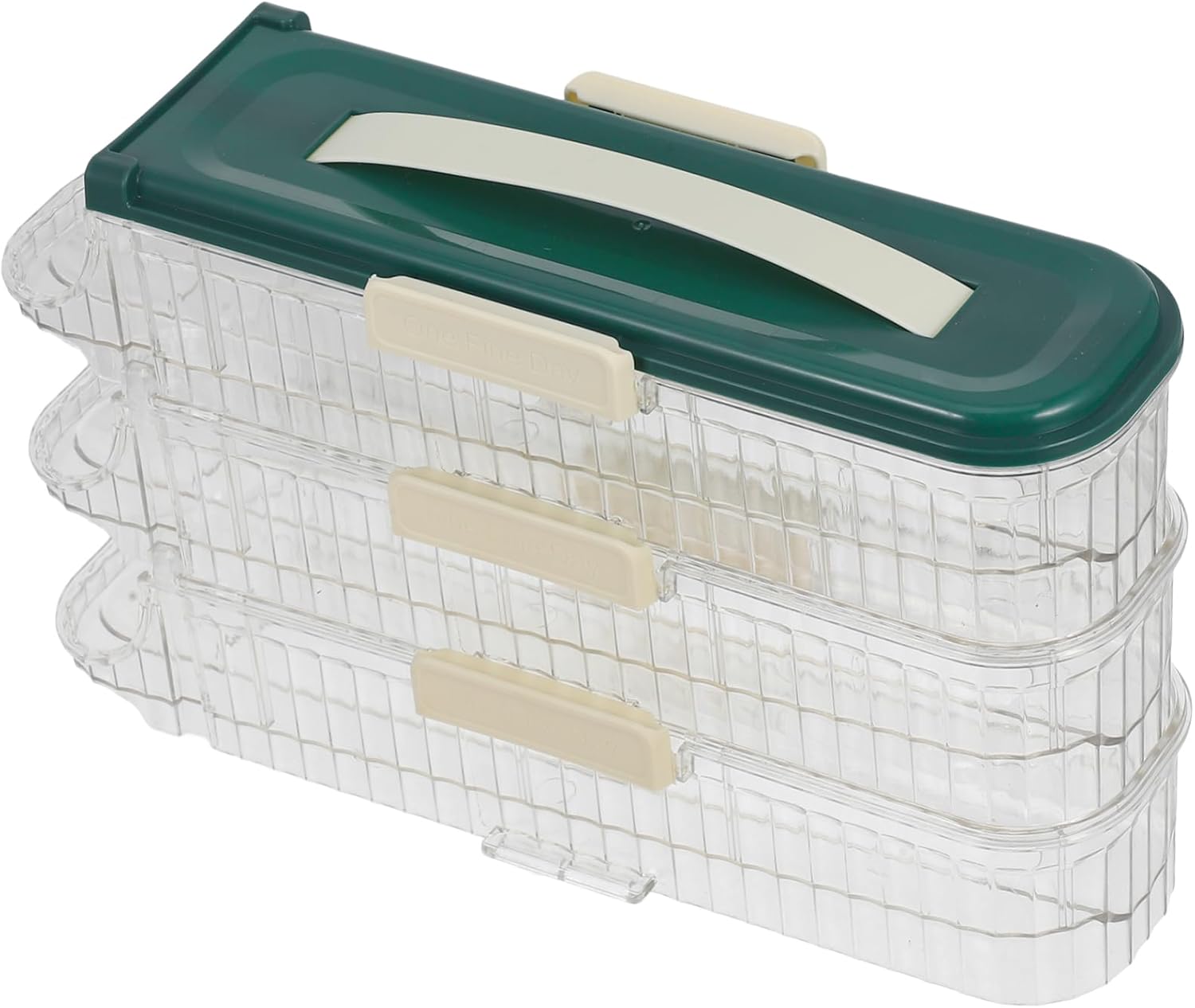 IMIKEYA Egg Keeper Refrigerator Automatic Rolling Egg Organizer Plastic Tray Side Door Sealing Fridge