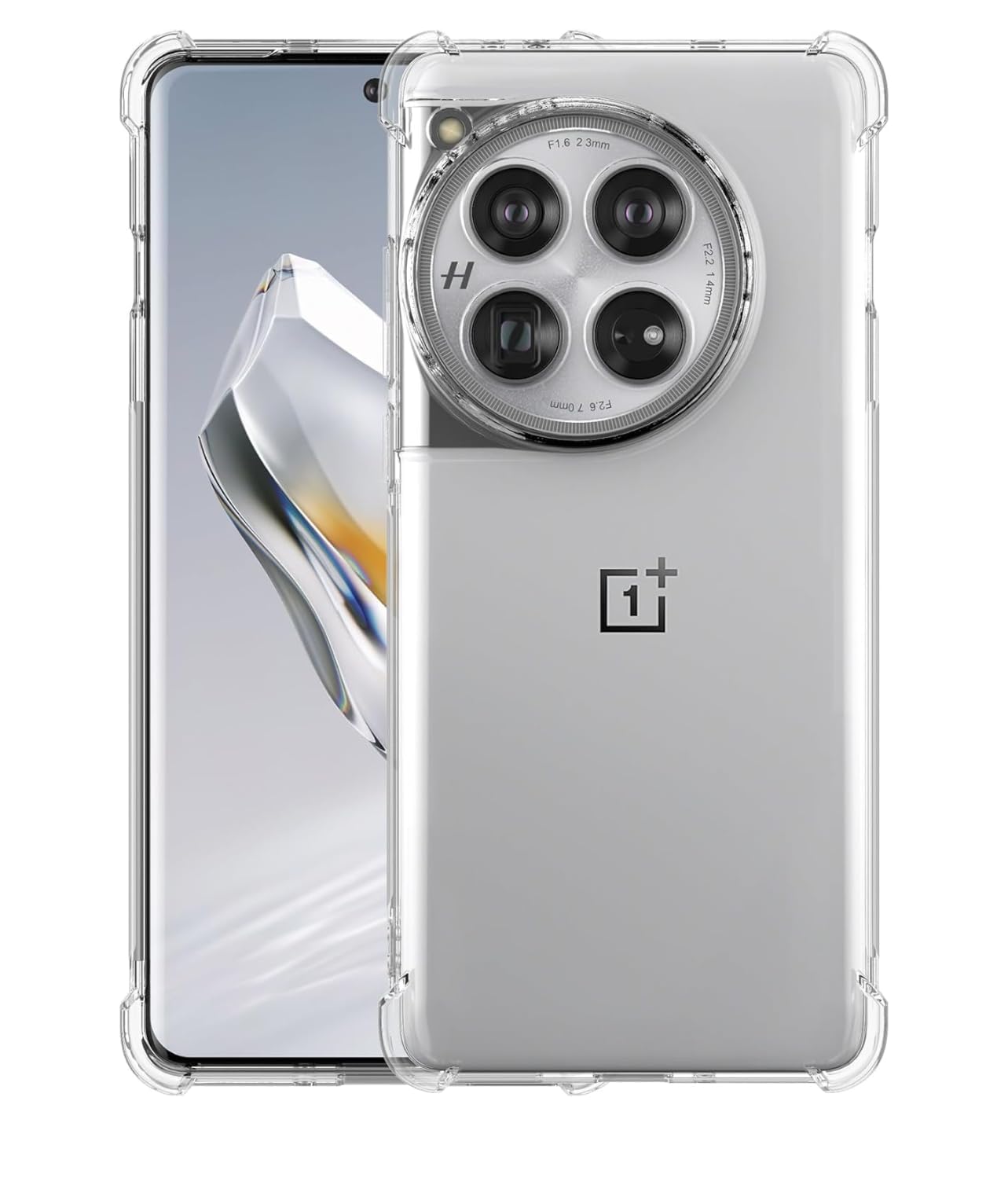 NSTAR®Plain Flexible [Bumper] Transparent Back Cover for Oneplus 12 5G (Bumper|Slim|Transparent) (B0CSSY14T9) Amazon Price History, Amazon Price Tracker