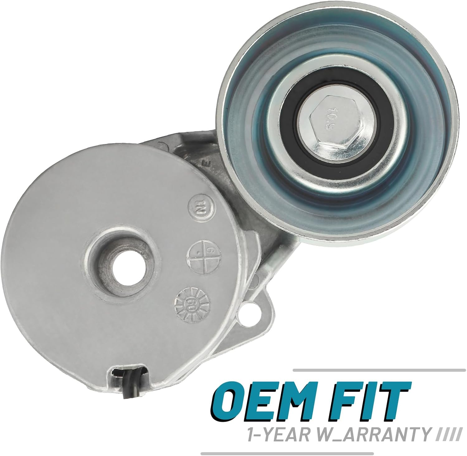 IRONTEK Belt Tensioner Pulley Assembly 11955ET00A fit for Nissan (2013-2020 NV200/ 2007-2012 Sentra/ 2007-2012 Versa) #39162