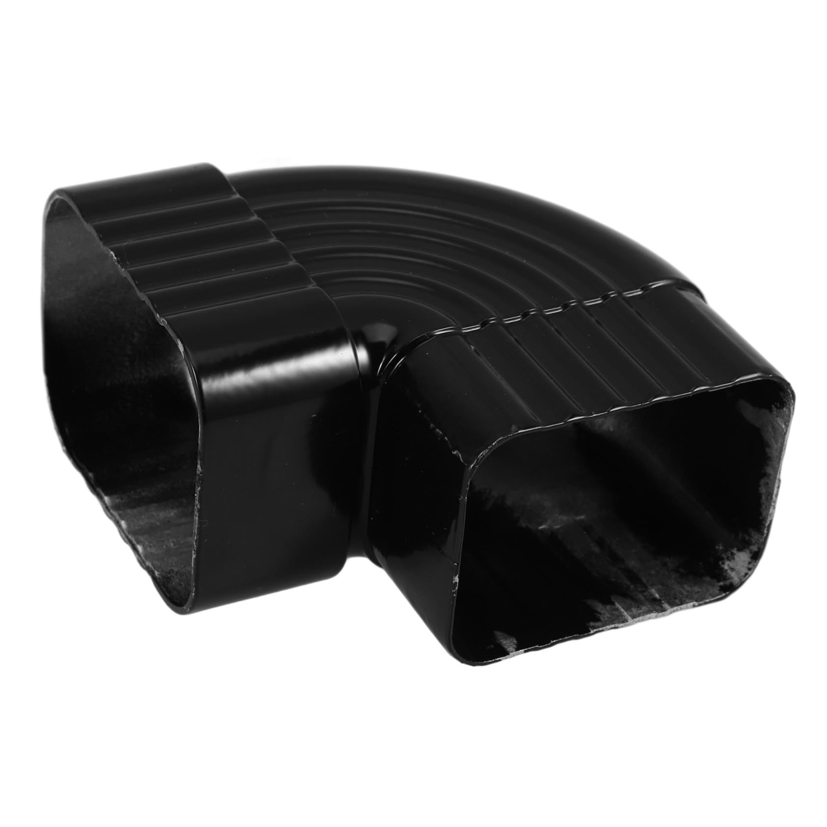 Adaptateur de gouttière aluminium à angle droit WOONEKY pour drainage