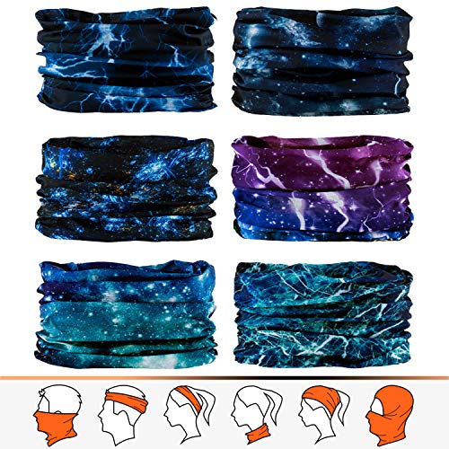 Image of JOEYOUNG Headwear, Bandana, Neck Gaiter Head Wrap Headband Balaclava Magic Scarf