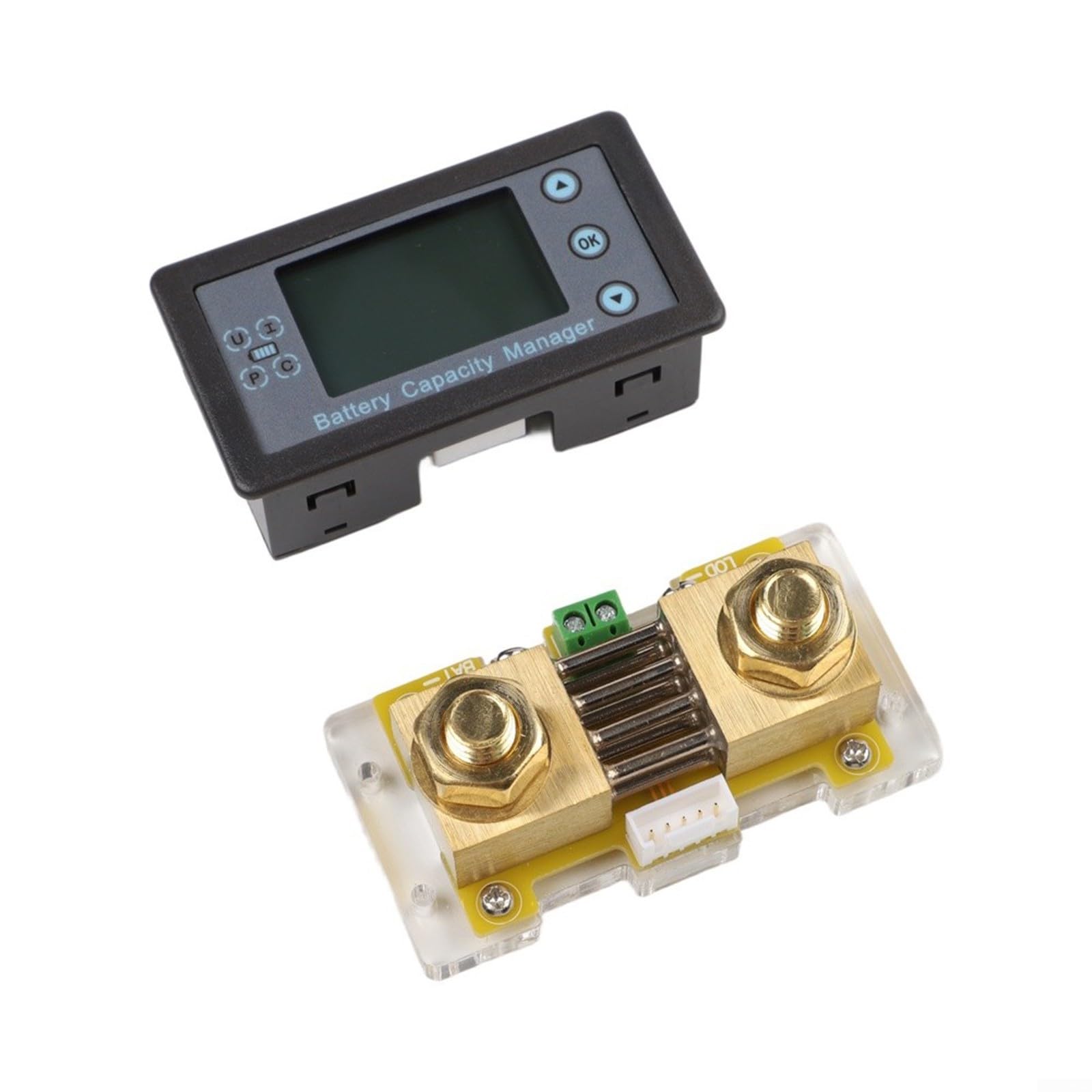 Multimetro digitale, 8120 V Shunt 100 – 500 A, per test di tensione e capacità (500 A)