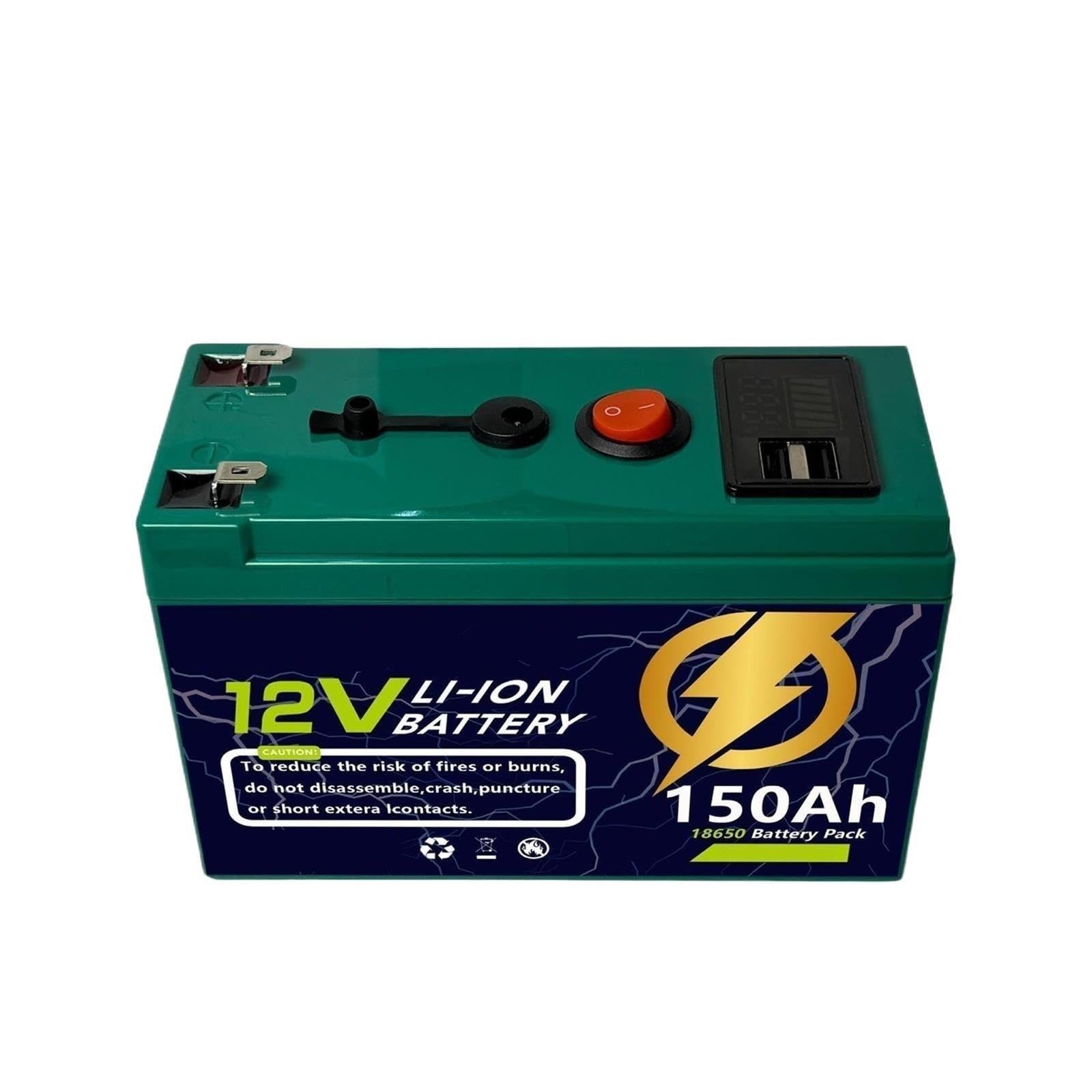 Batteria Al Litio Ferro Fosfato 12V 100Ah/120Ah/150Ah