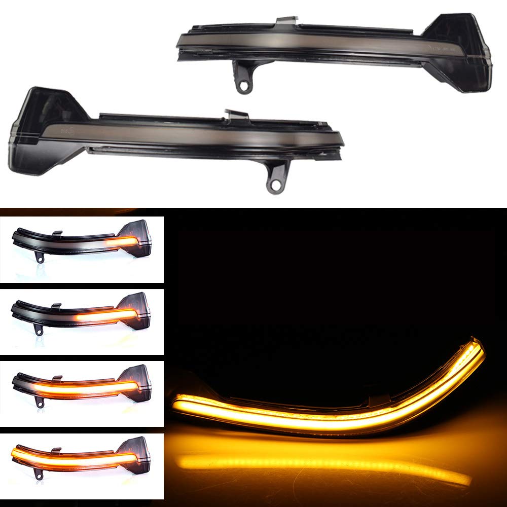 Amazon.com: Sequential Amber LED Side Mirror Marker Turn