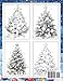 Christmas Trees Coloring Book: Evergreen Holiday Art for Christmas