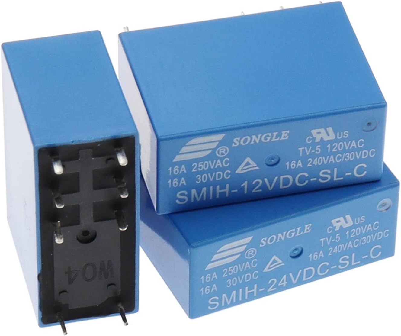 10PCS Relays SMIH-05VDC-SL-C SMIH-12VDC-SL-C SMIH-24VDC-SL-C 5V 12V 24V 16A 6/8Pin Relay SMIH-05VDC-SL-A