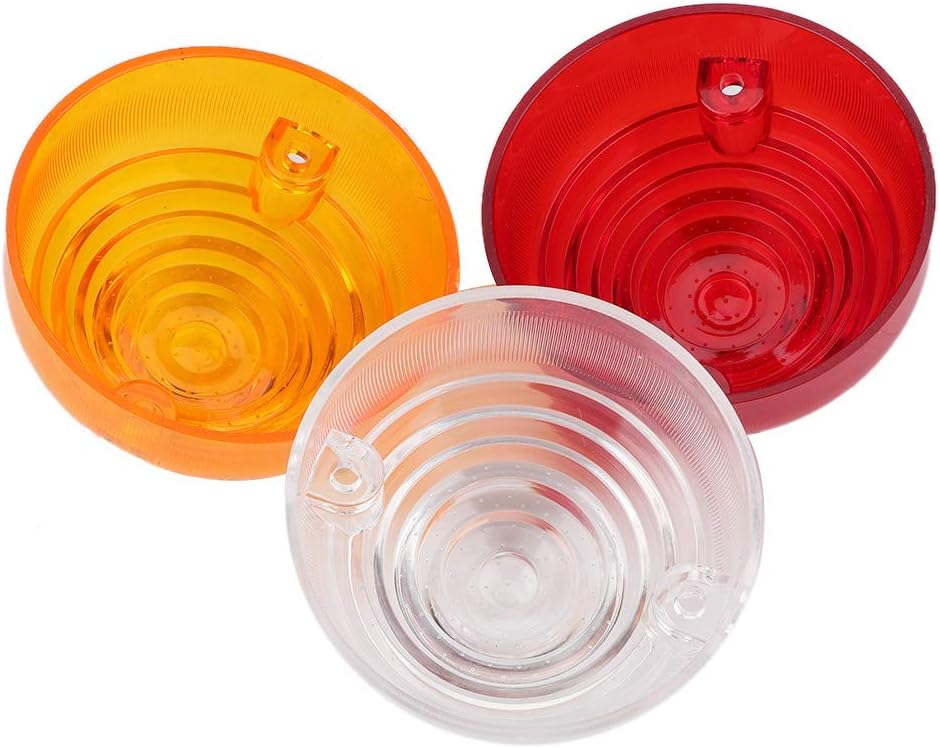 Indicator Light Lens Protective Kit for Land Fit for Rover 3 SeriesDefender, Scratch Tail Light Lens for Car Enthusiasts, 8Pcs ABS Material