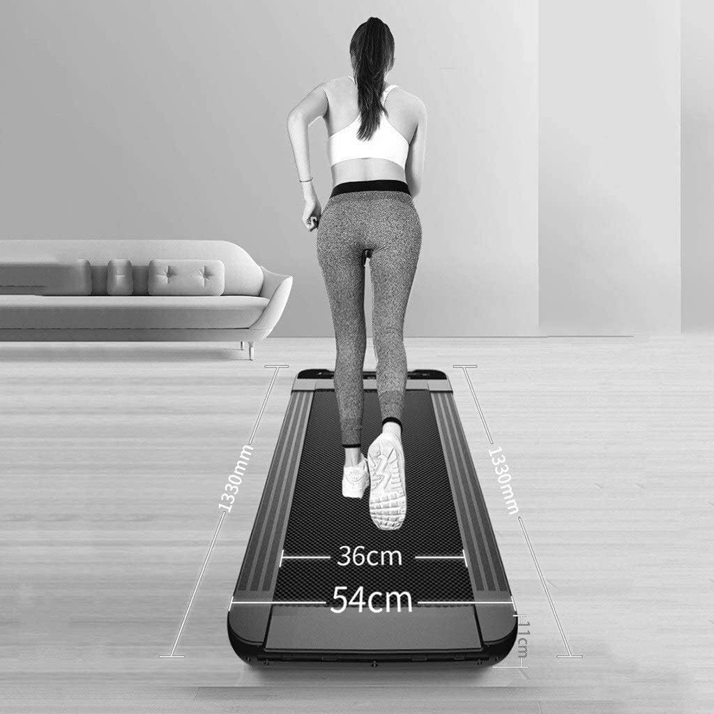 Tredmills for Running Treadmills Folding Treadmill Good for Home/Apartment Fitness Compact Electric Running Exercise Machine with Safe Handlebar and LCD Display Easy Control (Black 133*54*100cm)