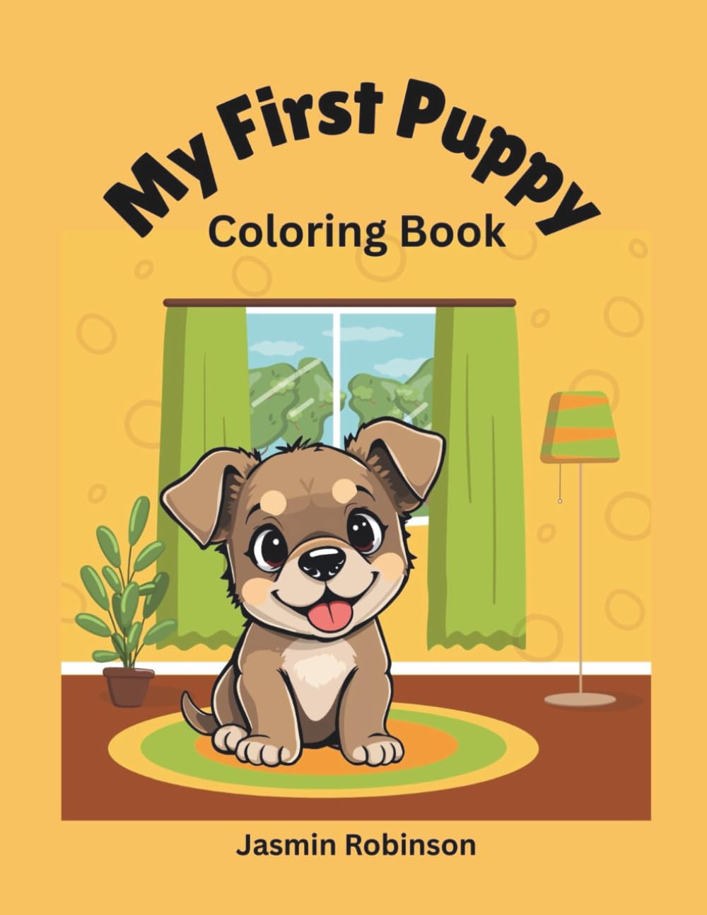 My First Puppy Coloring Book