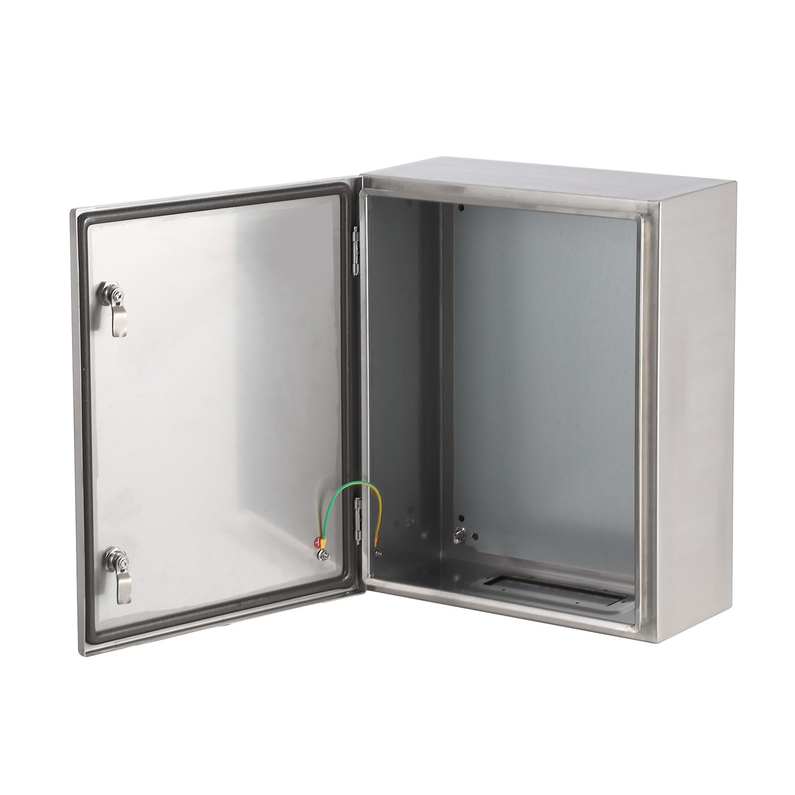 Garvee Boîte de dérivation électrique extensionérieure inox 304 étanche IP65 - Couvercle à charnière, serrure - Résistante à la corrosion/poussière - Pour installation intérieure/extensionérieure -