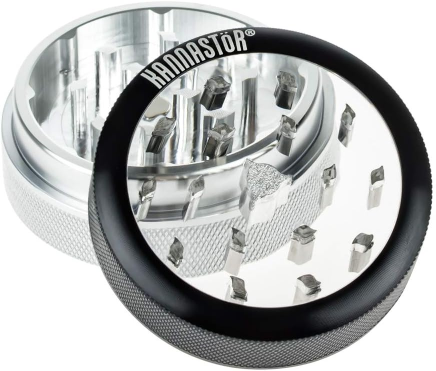 Kannastor Herb Grinder, 2.2", Silver