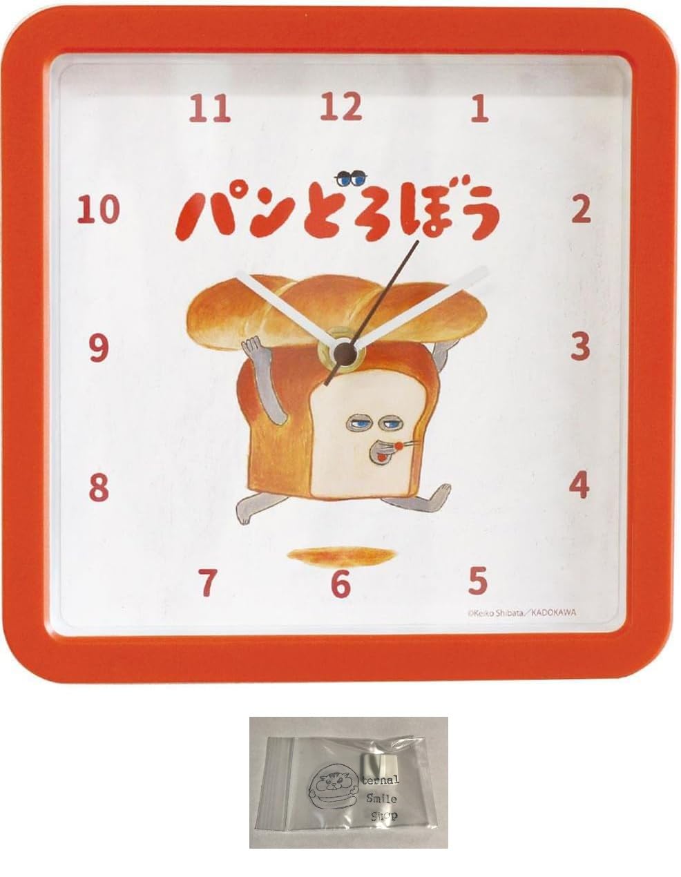 パンどろぼう　ニコアンド　掛け時計　 ウォールクロック Amazon.co.jp: niko and… パンどろぼう コラボ 壁掛け時計