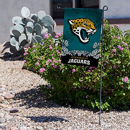 Image of Rico Industries NFL Standard /Primary 13 inch x 18 inch Double Sided Garden Flag - Great Gift for Men, Women, & Fans