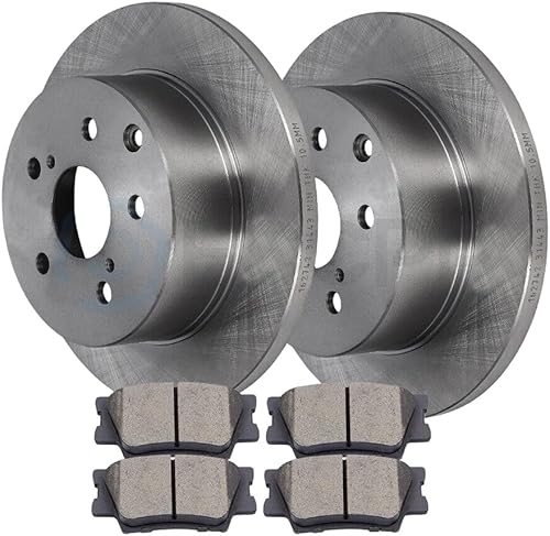Replacement Parts For Rear Ceramic Brake Pads And Rotors For 2010-2012 2013 Kia Forte Koup Forte Mod-ZX1-21948