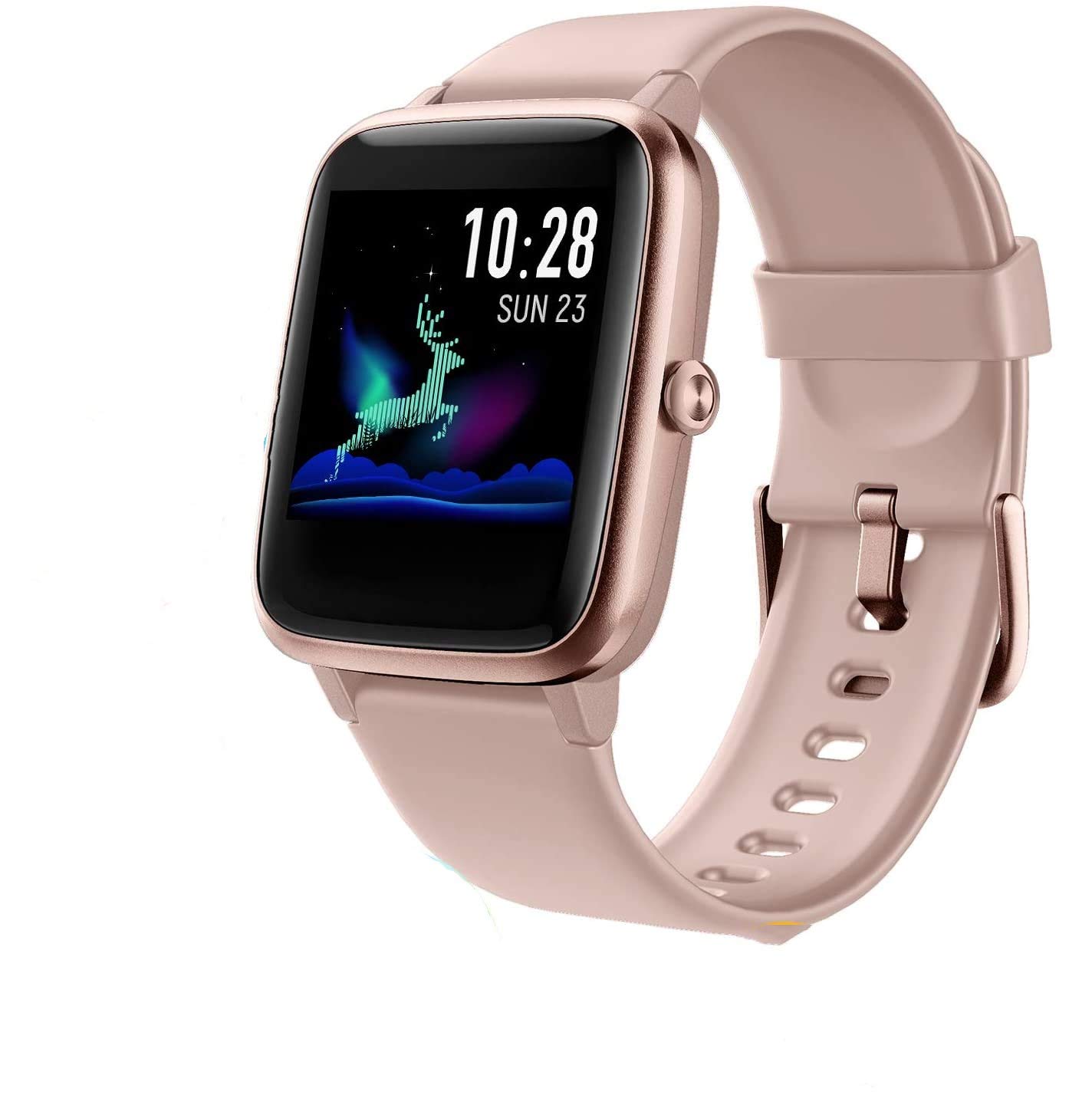 Yilu Smart Watch, IP68 impermeabile fitness tracker con 18 modalità sportive, fitness tracker con cardiofrequenzimetro, Smartwatch da donna e uomo per bambini impermeabile IP68 GPS Activity Tracker