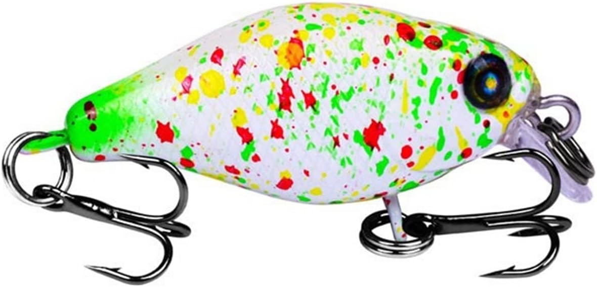 10Pcs 46mm 4.5g Crankbait Fishing Lures Floating Wobbler Swimbaits Sinking Bionic Swimming Lures Isca Artificial Plastic Hard Bait Bass Pike Fishing Tackle