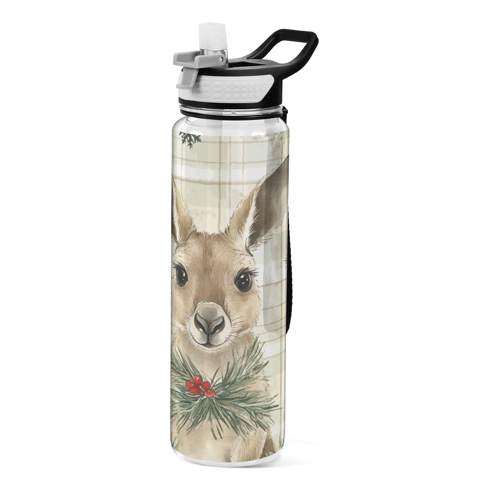 Gourde pliable de Noël sans BPA : gagnez de la place au sport avec cette bouteille de 887 ml