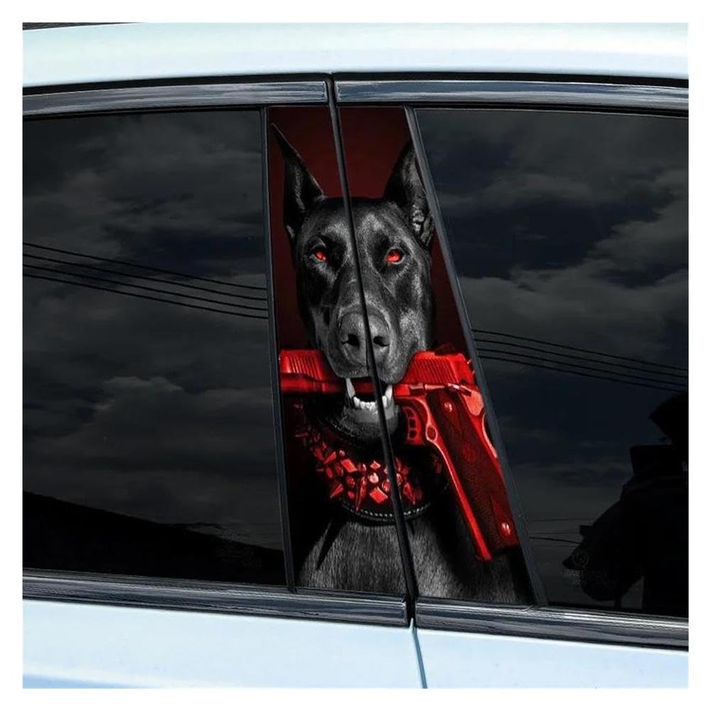 Autocollants pour voiture motif animal stickers universels pour masquer les rayures auto DIY