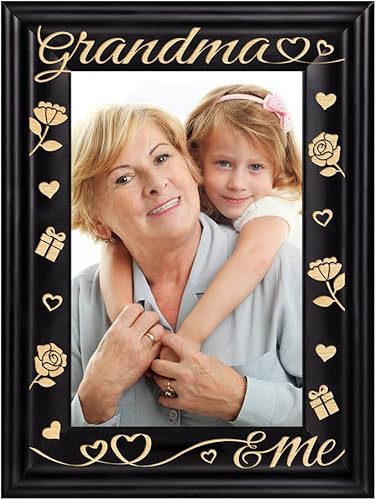 WaaHome Nuestro primer marco de fotos del día de San Valentín, marco de fotos de madera de San Valentín, regalos románticos del día de San Valentín